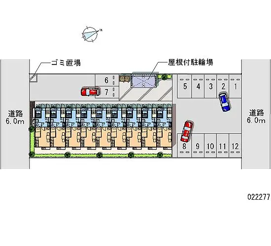 白石市東町４丁目 月極駐車場